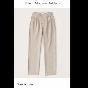 NWT Abercrombie Dad Pants 🌟